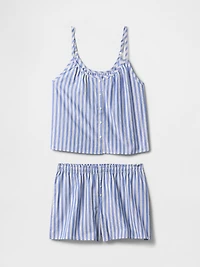 Poplin PJ Short Set