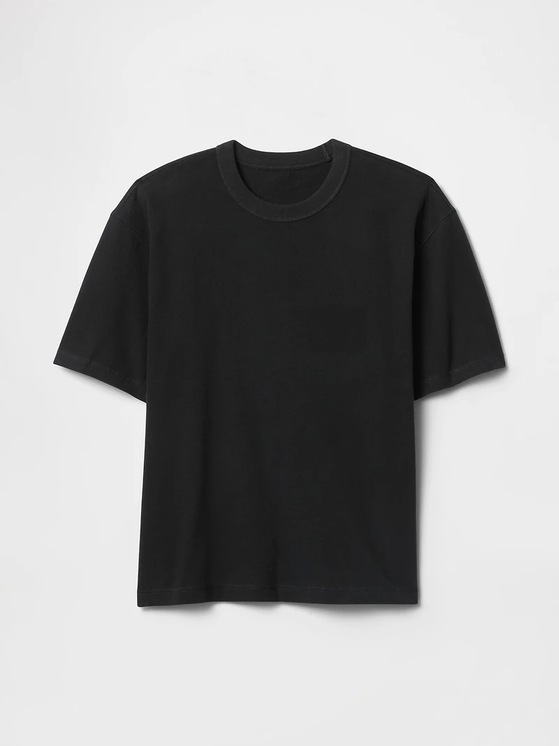 Adult Heavyweight Crop T-Shirt