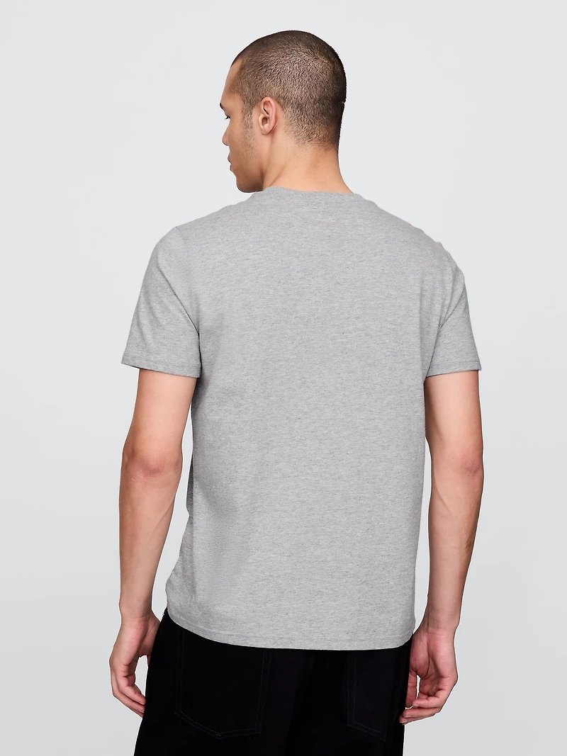 Adult Organic Cotton Pocket T-Shirt