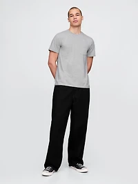 Adult Organic Cotton Pocket T-Shirt