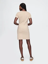 Rib Mini T-Shirt Dress