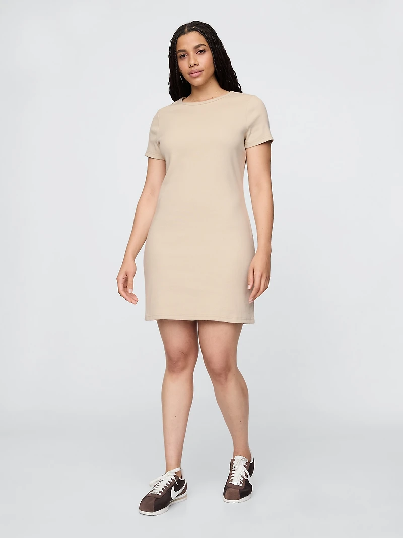 Rib Mini T-Shirt Dress