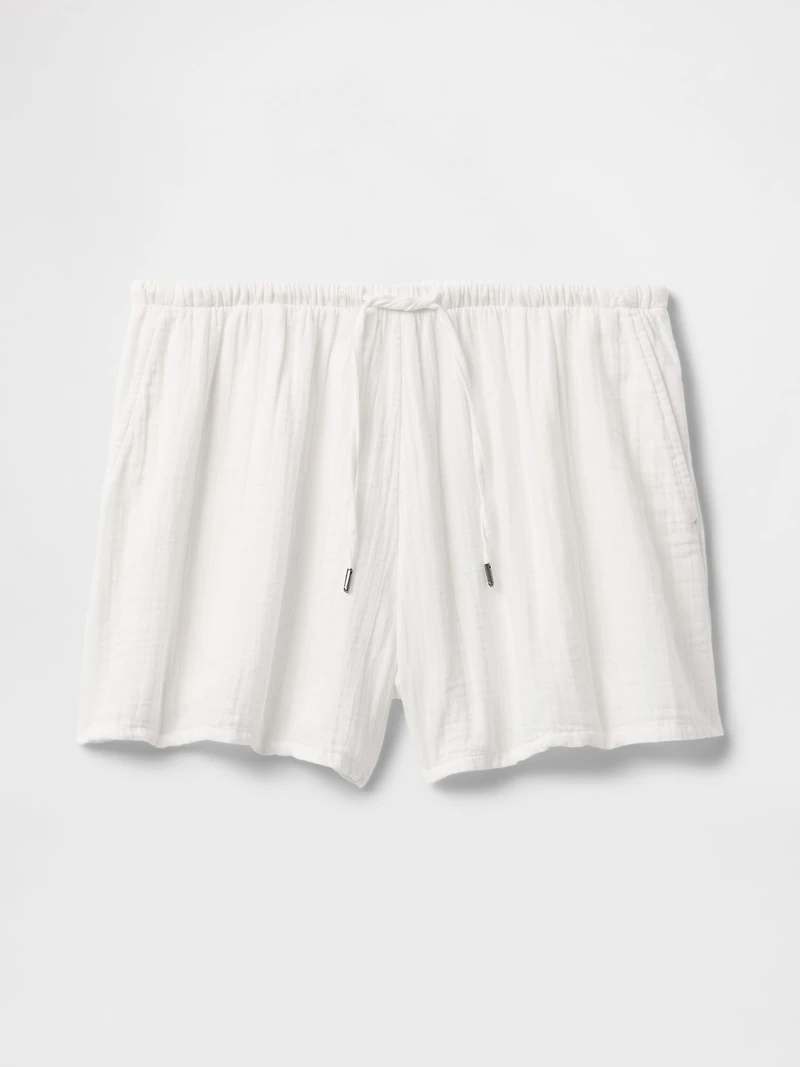 Cotton Gauze Easy Shorts