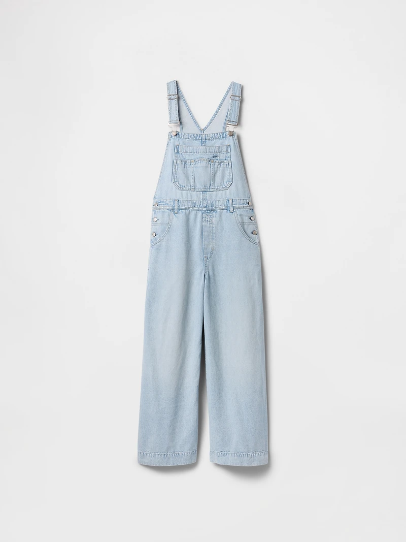 UltraSoft Denim Baggy Overalls
