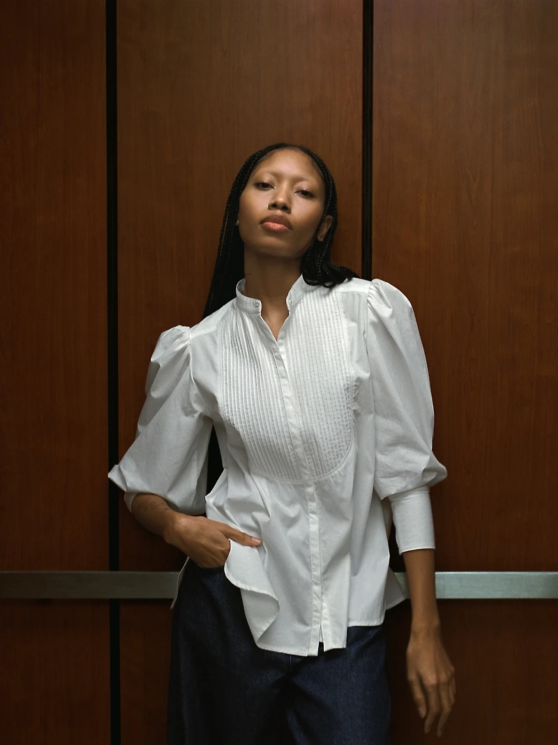 Gap × HFR Puff-Sleeve Shirt by N'gai