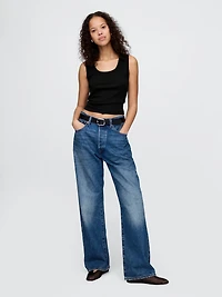 Rib Scoop Tank Top