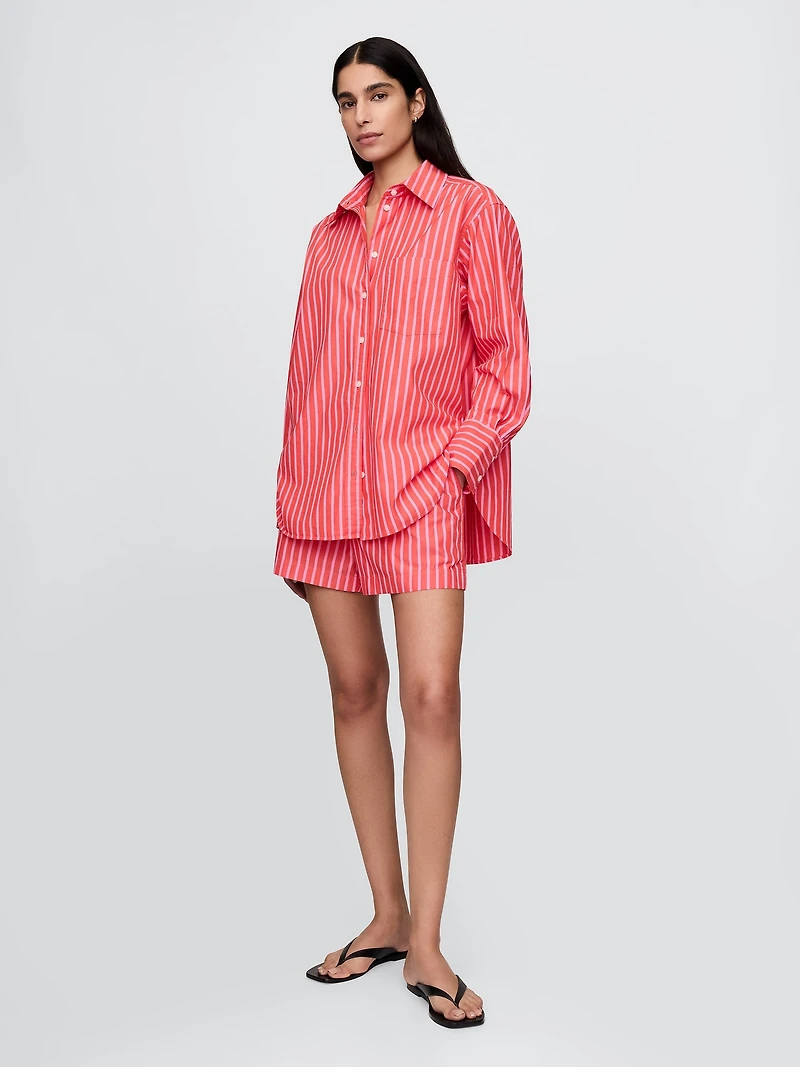 Organic Cotton Oxford Big Shirt