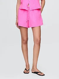 Cotton Gauze Easy Shorts