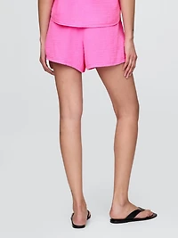 Cotton Gauze Easy Shorts
