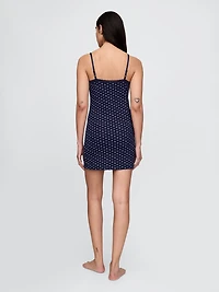 Pointelle PJ Slip Dress