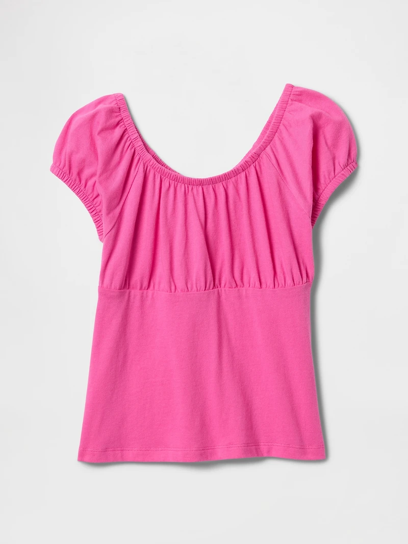 Kids Scoop Neck Top