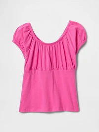Kids Scoop Neck Top