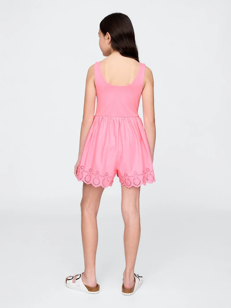 Kids Mixed Media Romper