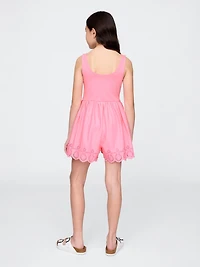Kids Mixed Media Romper