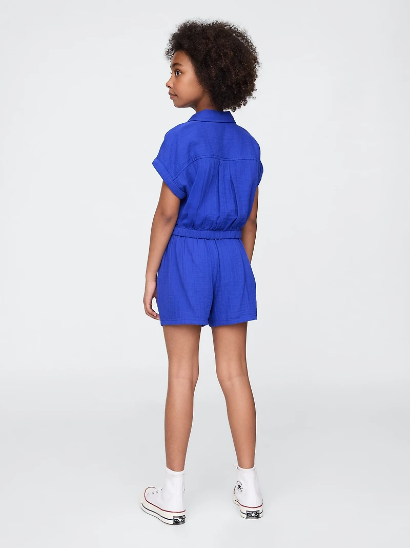 Kids Crinkle Gauze Outfit Set