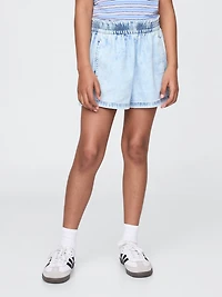 Kids Denim Easy Shorts