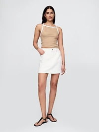 Modern Apron-Neck Tank Top