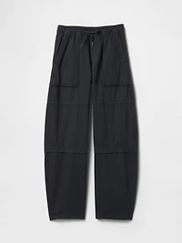 Mid Rise Easy Utility Barrel Pants