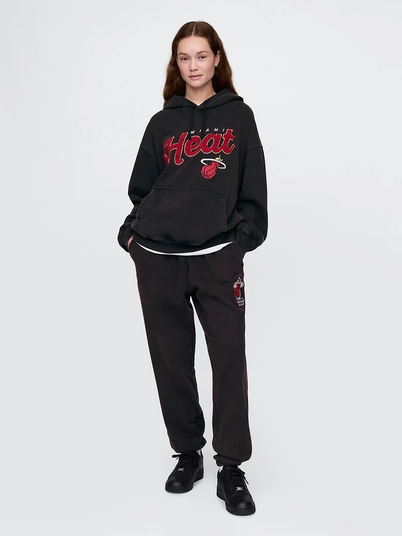NBA Miami Heat Logo Heavyweight Joggers
