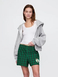 NBA Boston Celtics Plaid Boxers