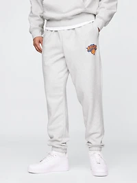 NBA New York Knicks Logo Heavyweight Joggers