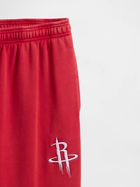 NBA Houston Rockets Logo Heavyweight Joggers
