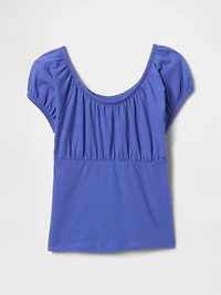 Kids Scoop Neck Top