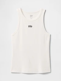 Modern Rib Logo Halter Top