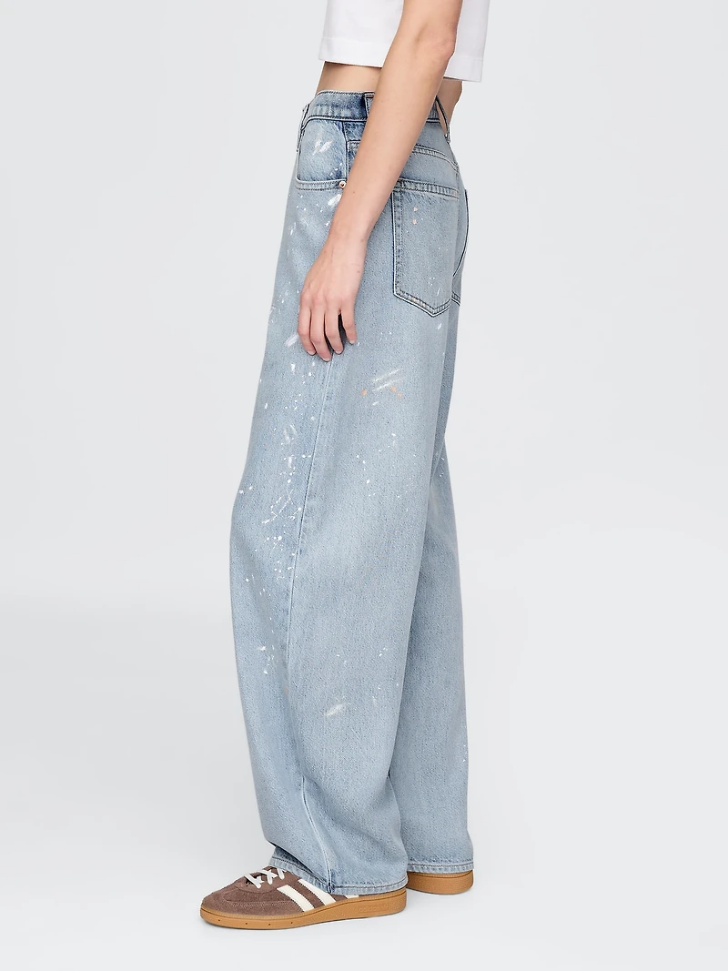 High Rise UltraSoft Barrel Jeans
