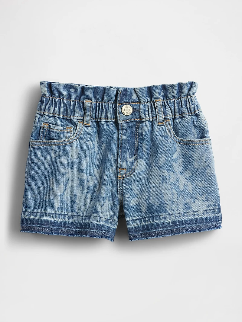 Baby & Toddler Denim Ruffle Stride Shorts