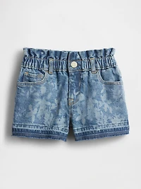 Baby & Toddler Denim Ruffle Stride Shorts
