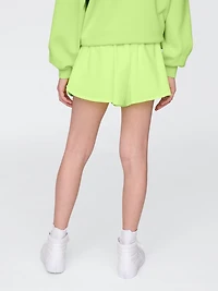 Kids Quick-Dry Butterfly-Hem Run Shorts