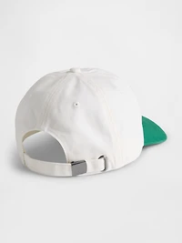 Organic Cotton Gap Logo Baseball Hat