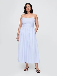 Drop-Waist Maxi Dress