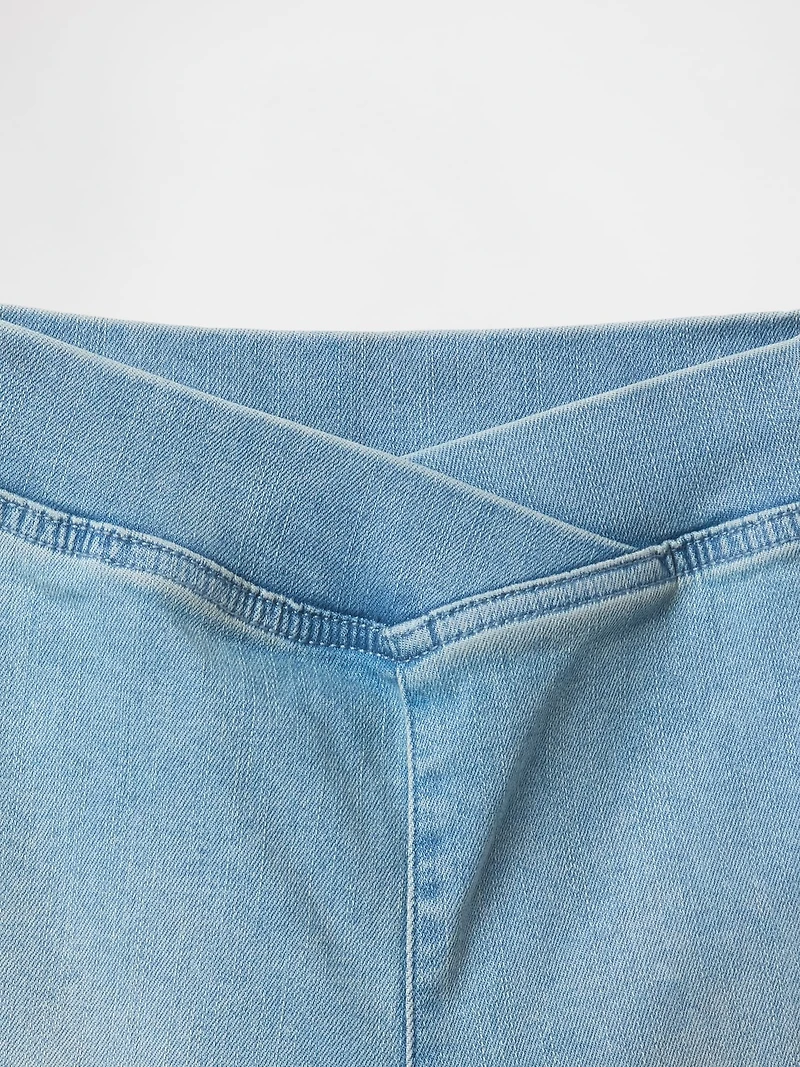Kids Denim Bike Shorts