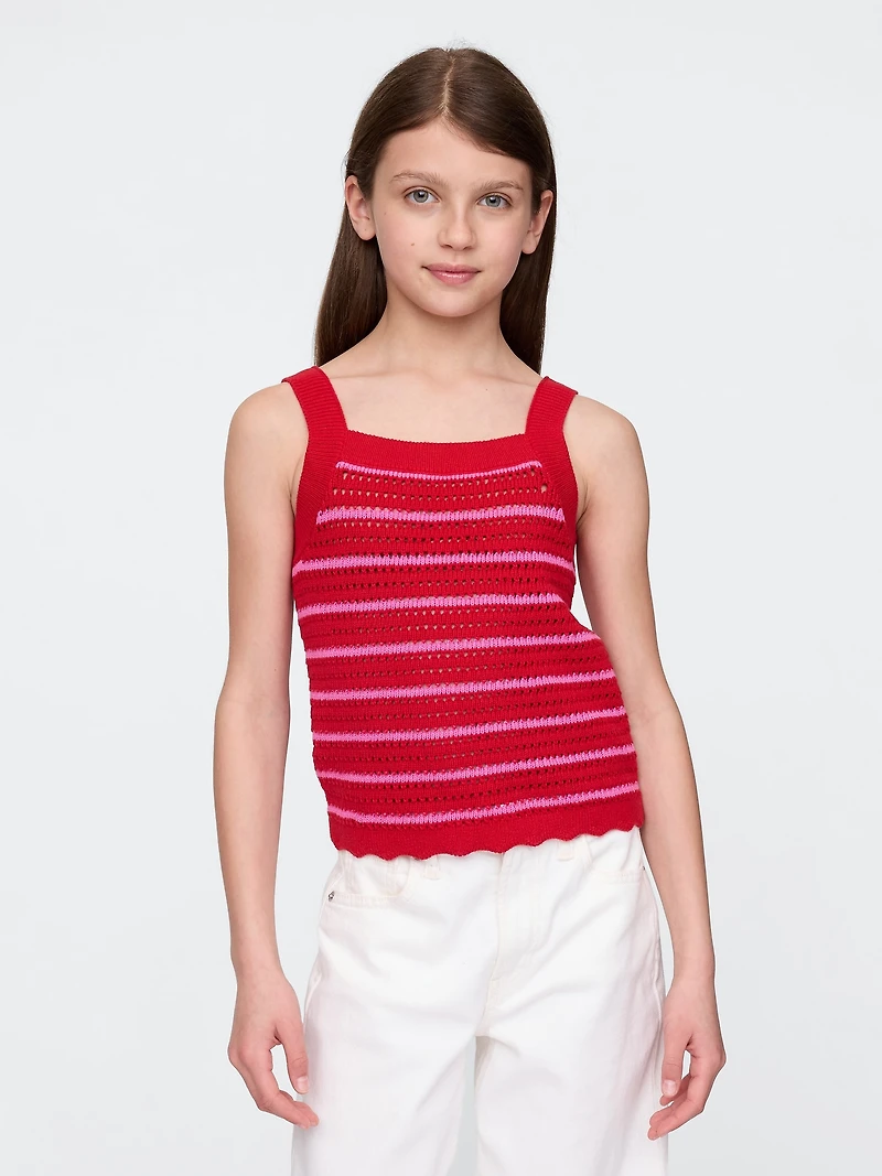 Kids Crochet Tank Top