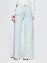 High Rise Stride Wide-Leg Jeans