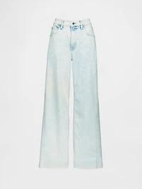 High Rise Stride Wide-Leg Jeans