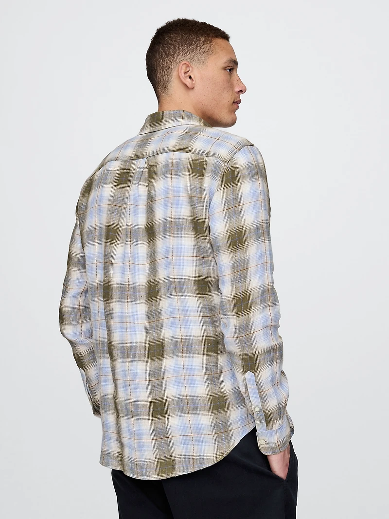 100% Linen Classic Shirt