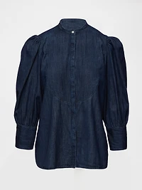 Gap × HFR Puff-Sleeve Denim Shirt by N'gai