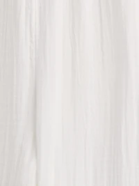 Cotton Gauze Easy Barrel Pants