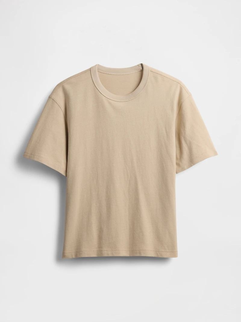 Adult Heavyweight Crop T-Shirt