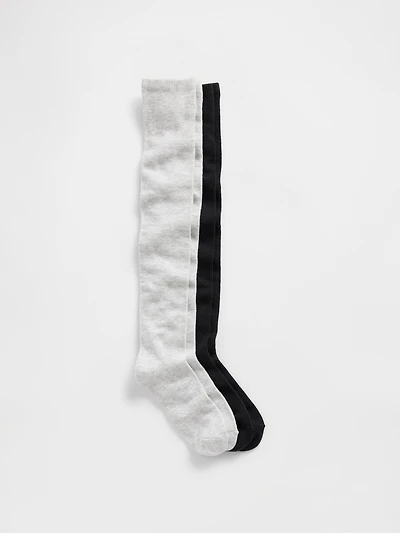 Kids Knee-High Socks (2-Pack