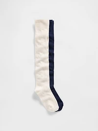 Kids Knee-High Socks (2-Pack