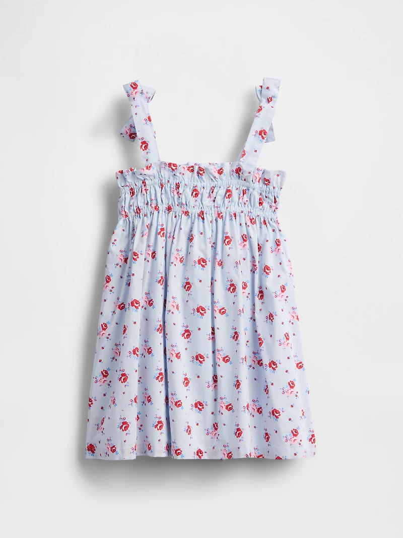 Baby & Toddler Smocked Bow-Strap Dress