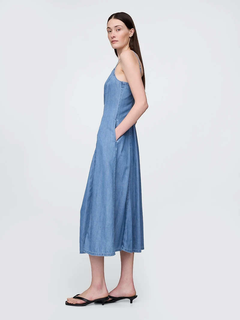 Denim Maxi Dress