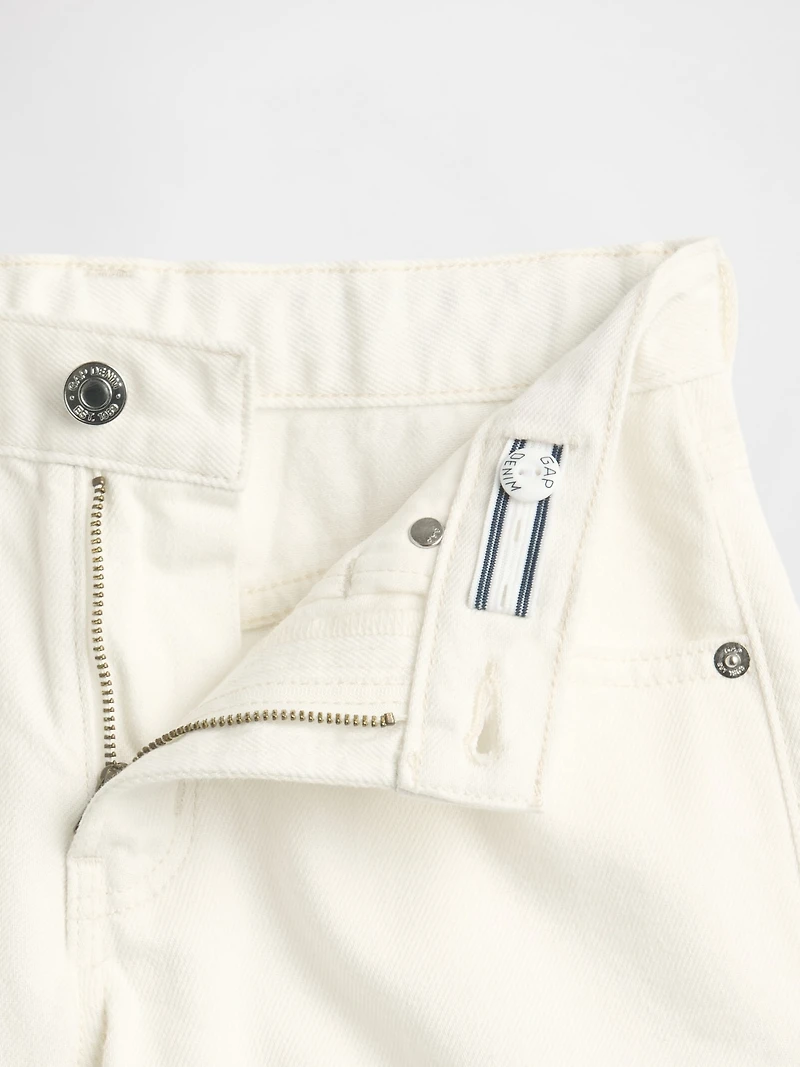 Kids Low Rise Stride Denim Shorts