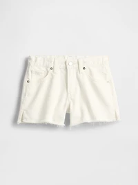 Kids Low Rise Stride Denim Shorts