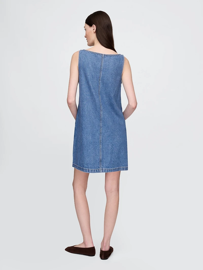 UltraSoft Denim Mini Dress