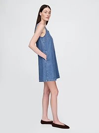 UltraSoft Denim Mini Dress